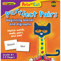 Edupress Pete the Cat® Purrfect Pairs Game Beginning Blends and Digraphs TCR63533